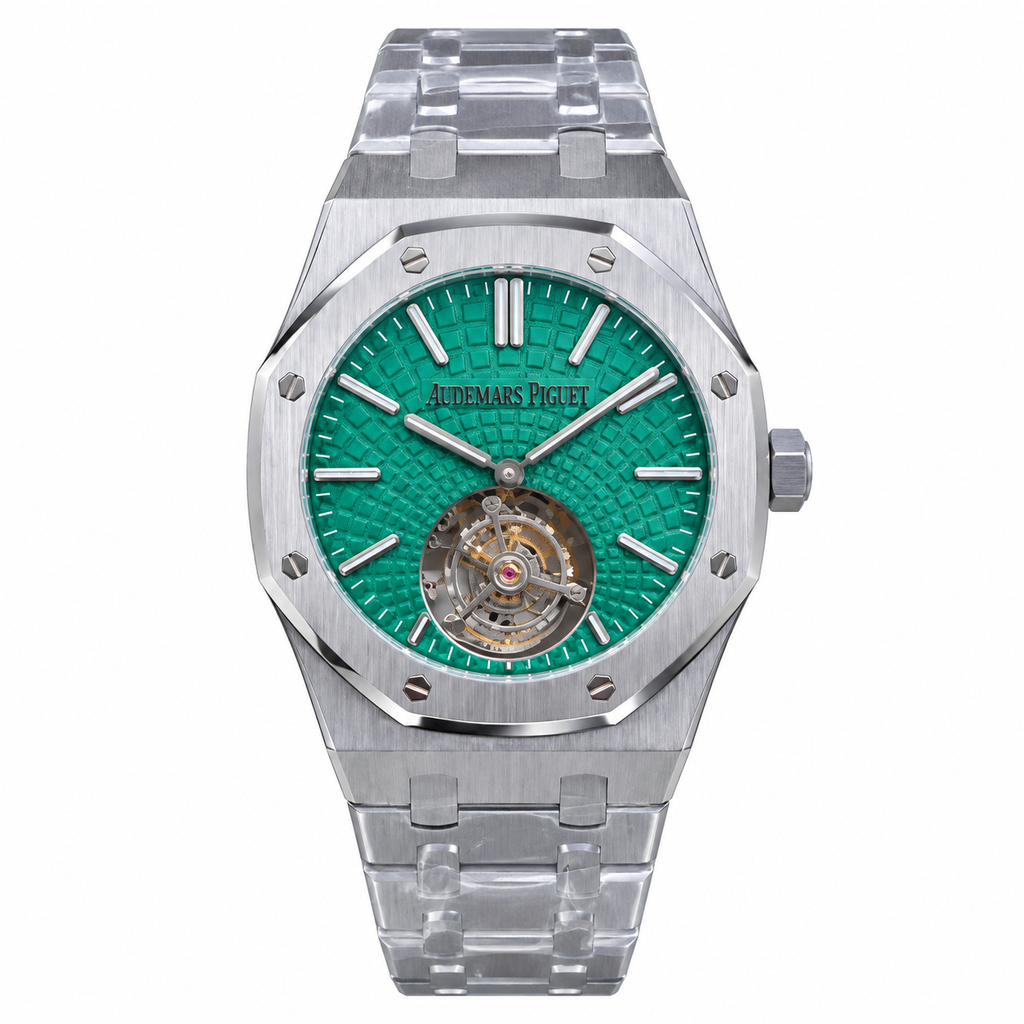 Audemars Piguet Royal Oak Tourbillon Green Dial Steel
