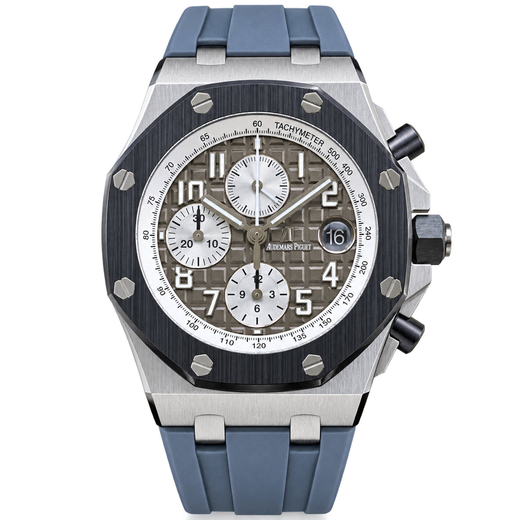 Audemars Piguet Royal Oak Offshore Chronograph Steel Grey Blue