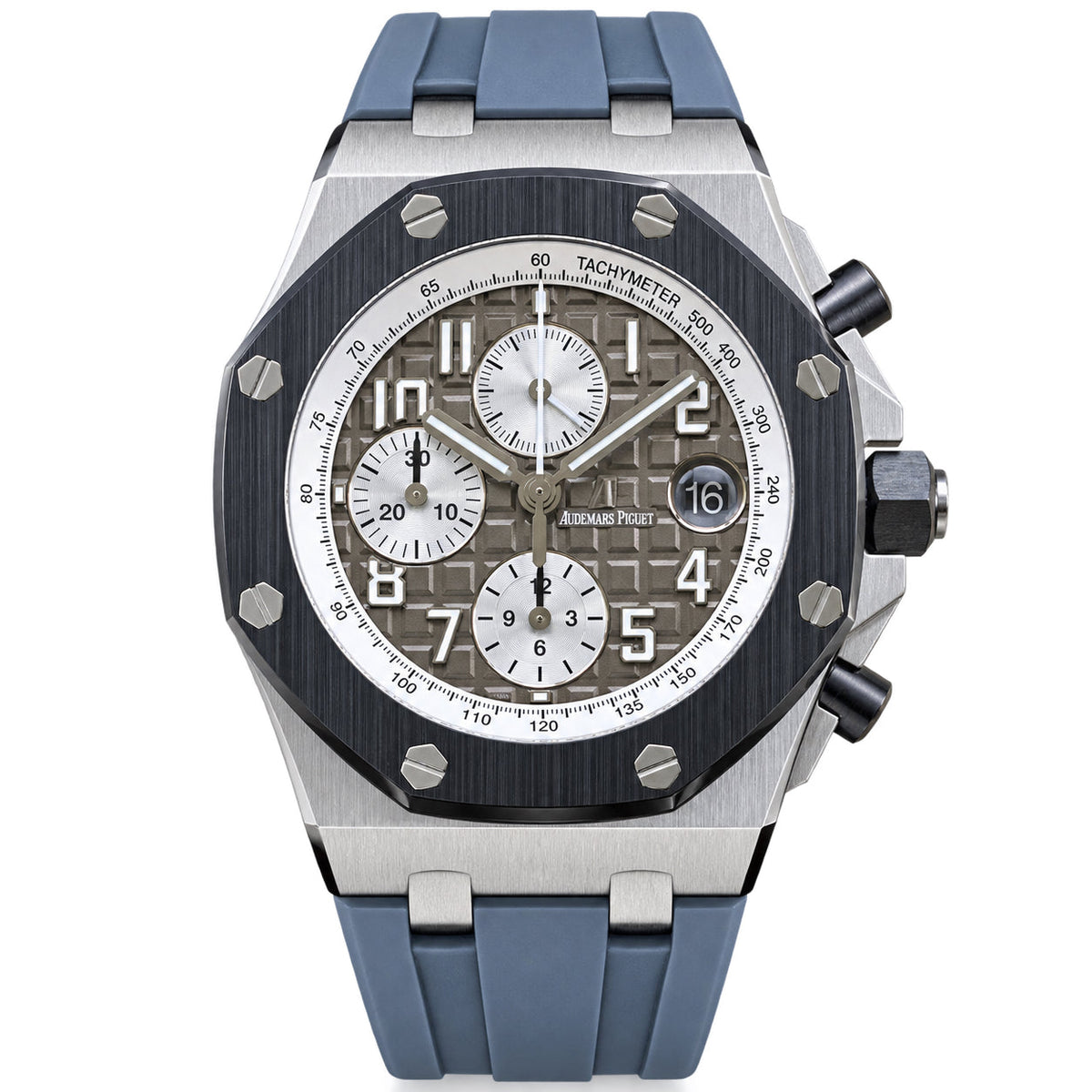 Audemars Piguet Royal Oak Offshore Chronograph Steel Grey Blue