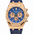 Audemars Piguet Royal Oak Chronograph Rose Gold Blue Dial