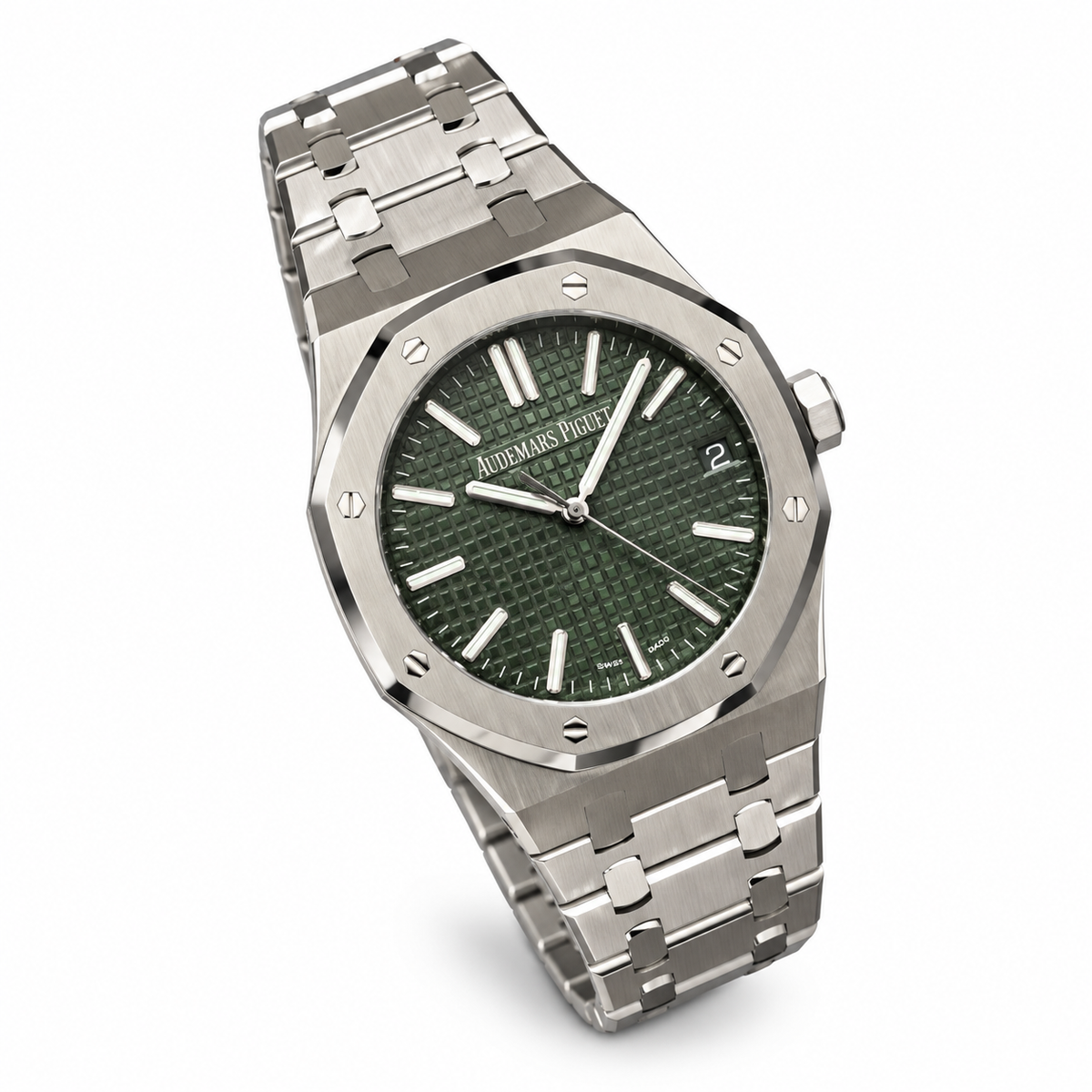 Audemars Piguet Royal Oak 41mm Stainless Steel Green Dial