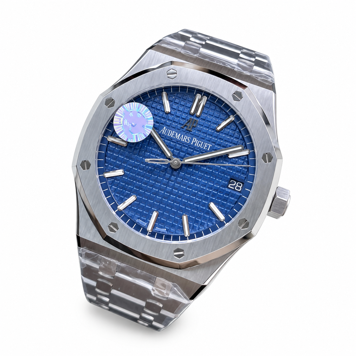 Audemars Piguet Royal Oak Automatic Blue Tapisserie Steel