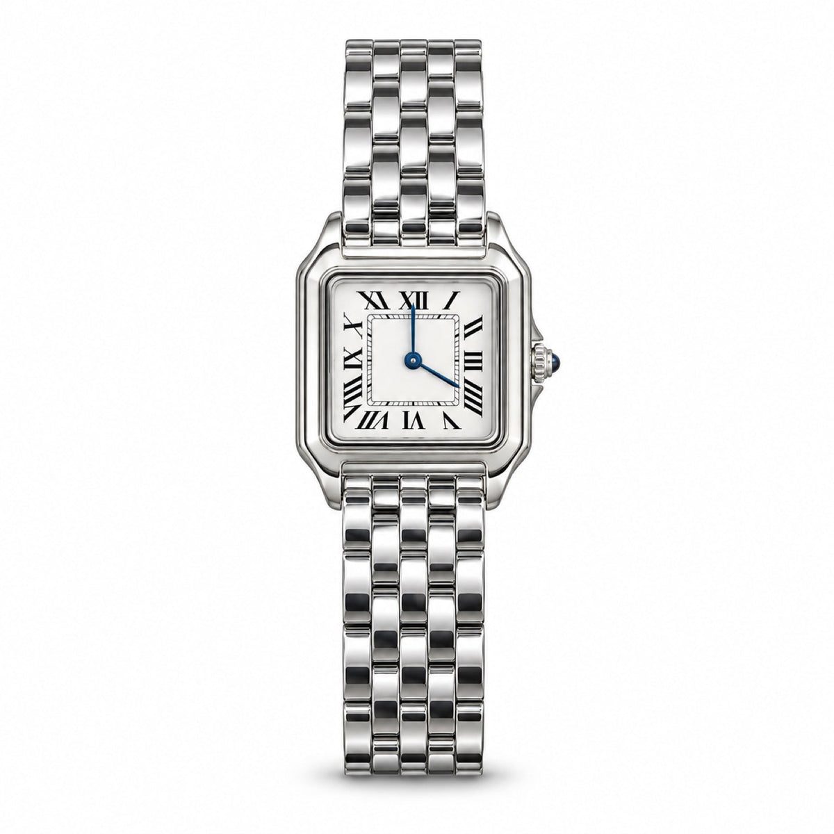 Cartier Panthère Large Steel White Dial Bracelet Watch – KDY