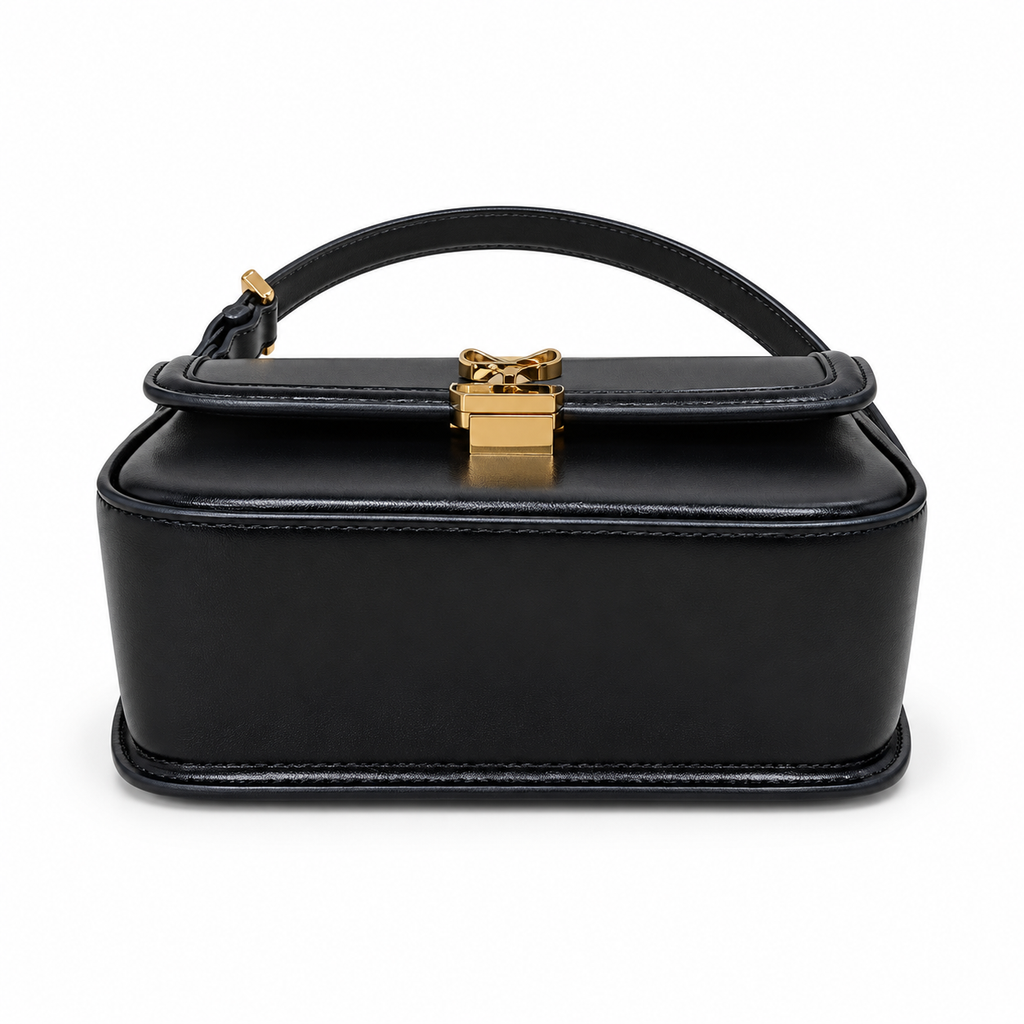 Saint Laurent Solferino Bag – Black Leather