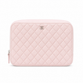 Chanel CC Quilted Vanity Case Bag | Built-In Mirror & Gold Chain — 25cm
