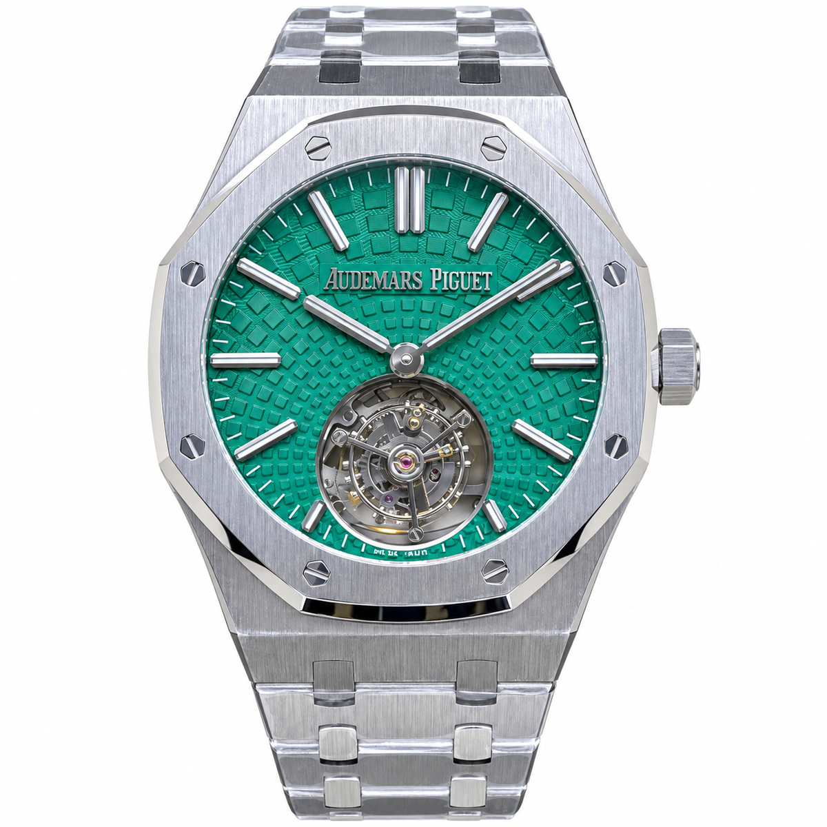 Audemars Piguet Royal Oak Tourbillon Green Dial Steel
