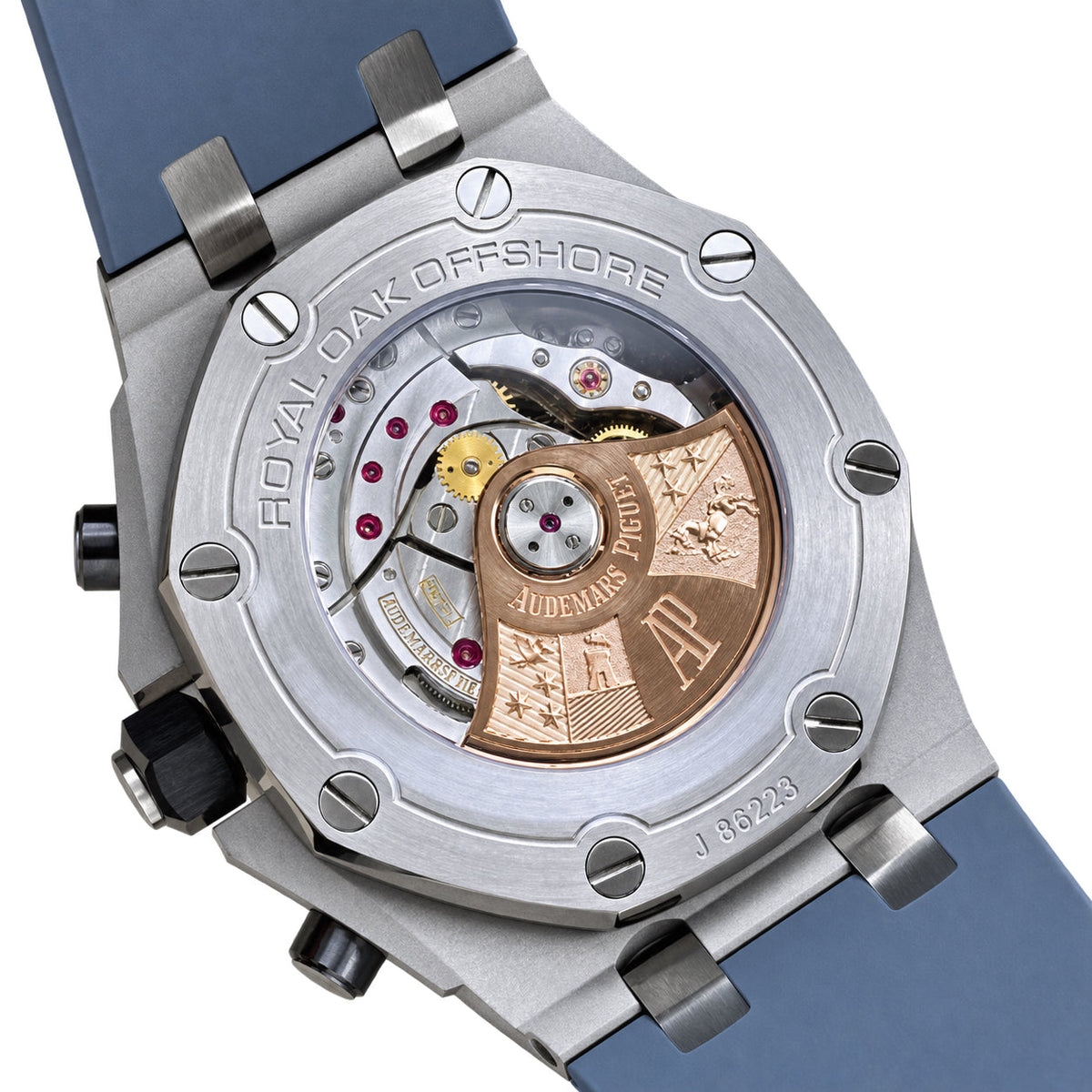 Audemars Piguet Royal Oak Offshore Chronograph Steel Grey Blue