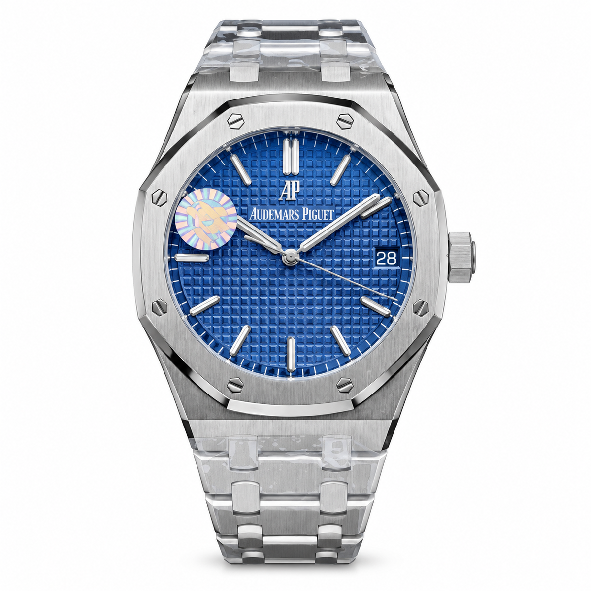 Audemars Piguet Royal Oak Automatic Blue Tapisserie Steel